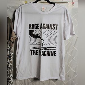 Rage Against The Machine 100% Cotton Tee Shirt NWT UNISEX SIZE Medium